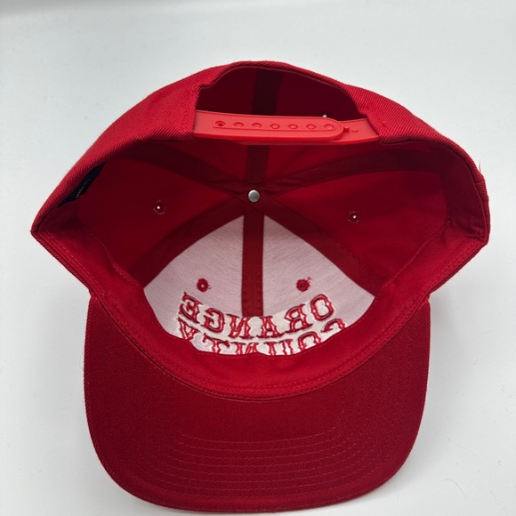 Orange County Logo Red Snapback - Picture 4 of 6